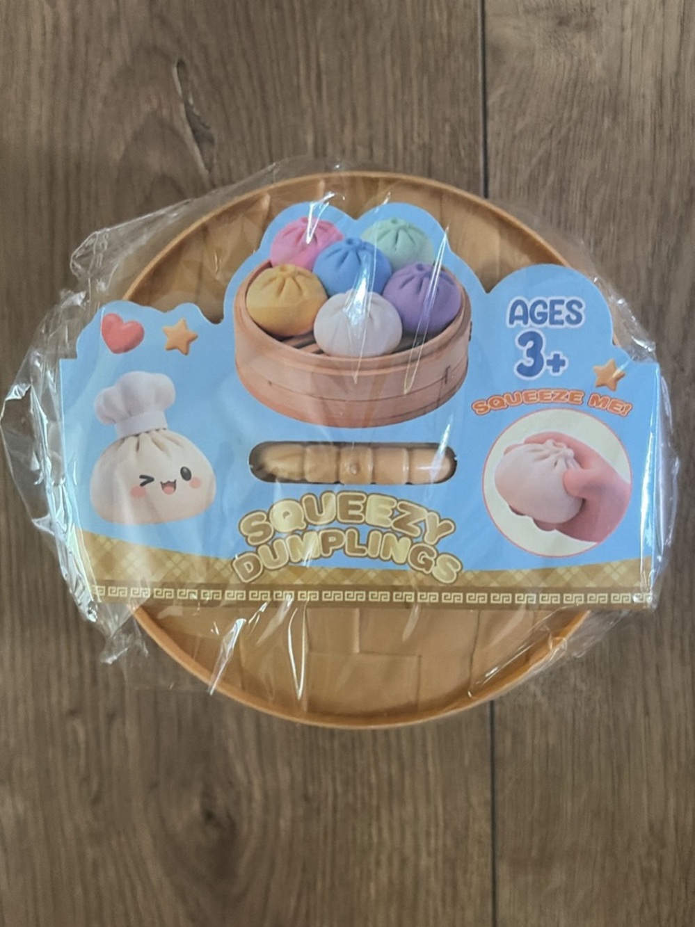 Squeezy Dumplings Kids Toy - Multicolor Play Set